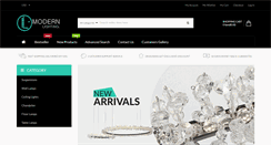 Desktop Screenshot of lmodernlighting.com